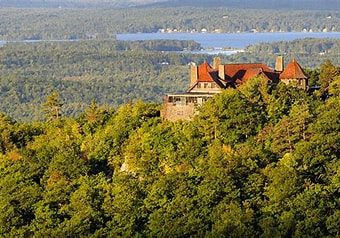 castle in clouds